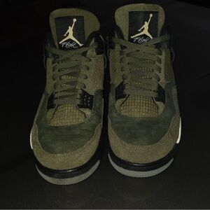 Nike Olive Green Nike Jordan’s Athletic Shoes